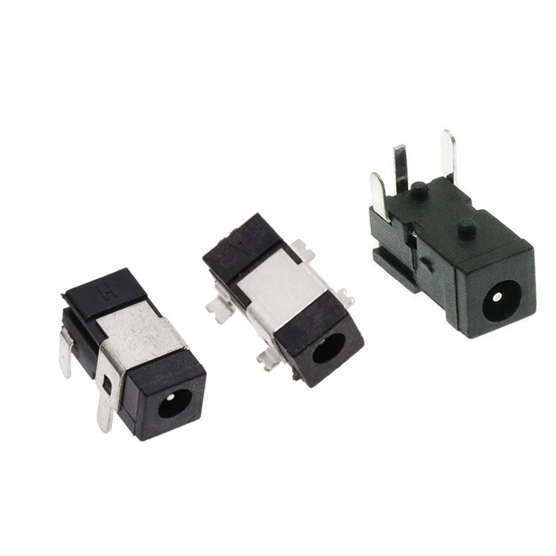 

10 шт., разъем для розетки источника питания, 3 контакта, 5 контактов, DC011A/C