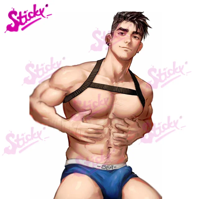 STICKY Sexy Lifeguard Gay Boy Man Porn Anime Car Sticker Decal For Bicycle  Motorcycle Accessories Laptop Helmet Trunk Wall|Miếng Dán Xe Hơi| -  AliExpress