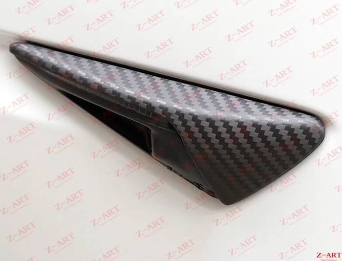 Z-ART отделка крыла из углеродного волокна для Tesla модель 3 карбоновая камера бокового вида крышка для Tesla модель 3 части отделки из углеродного волокна