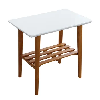

Contracted Solid Wood Edge A Few Nordic Creative Side The Sofa Table Modern ngle Of Lacquer That Bake S