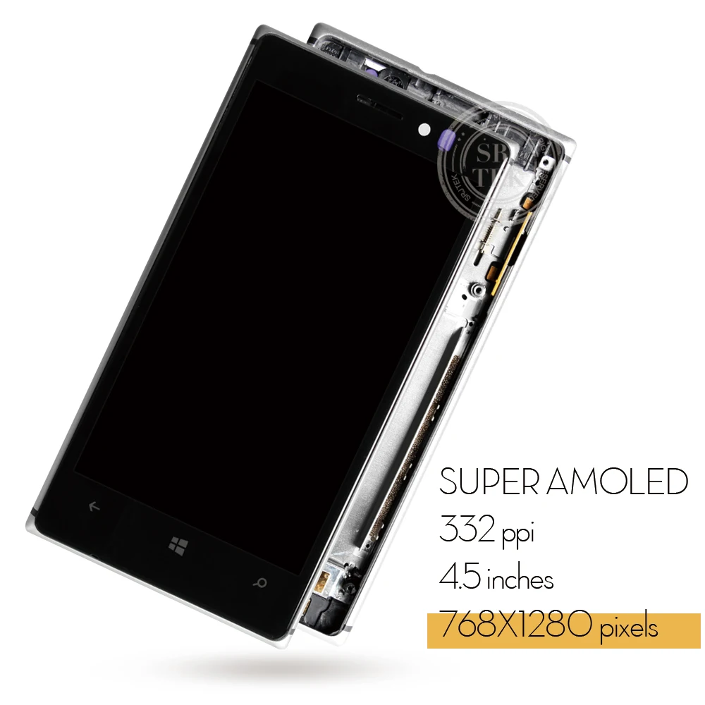 ЖК дисплей Srjtek для Nokia Lumia 925 с сенсорным экраном дигитайзер сенсор полная сборка