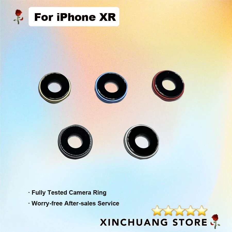 Новинка Оригинальное кольцо для камеры Apple iPhone XR X XS Max Запасные части