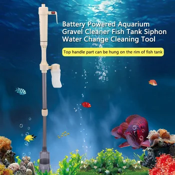 

Electric Aquarium Gravel Cleaner Water Filter Washer Siphon Vacuum Water Pump For Fish Tank Aquarium Cleaner Accessories