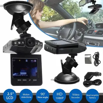 

2.4 Inch Car Front Driving Recorder 500 Million Pixels DVR Infrared Night Vision Wide-angle Recorder