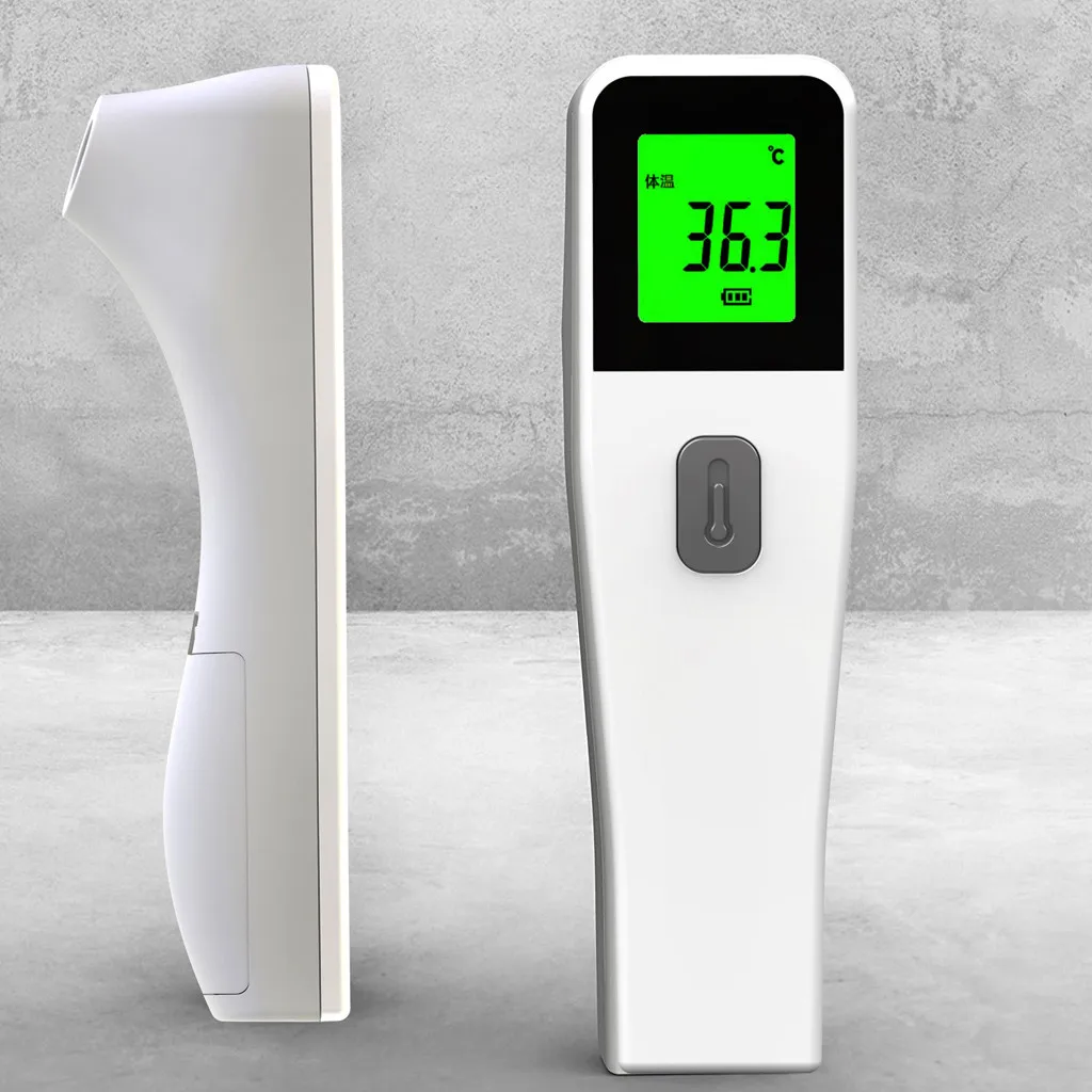 

In Stock Non-Contact Forehead Thermometer Digital Infrared Body Temporal Thermometer LCD Backlight Termometro Infravermelh