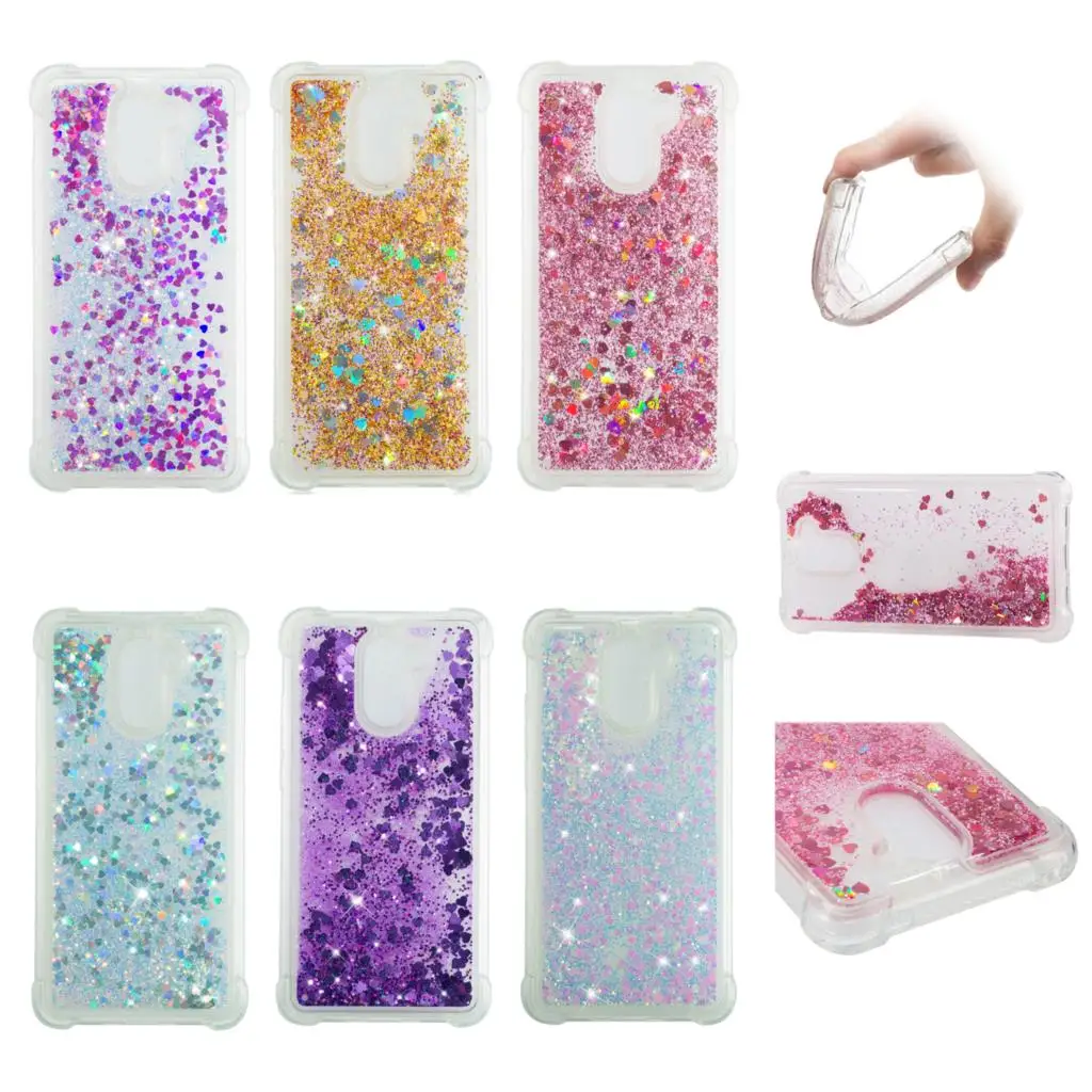 Glitter TPU Case For Huawei Y3 Y5 Y5 Lite Y6 Y7 Y7 Prime 2017 Luxury Cover 1