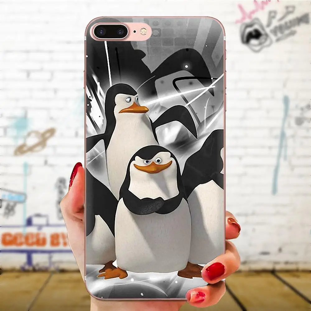 Для huawei P7 P8 P9 P10 P20 P30 Lite Mini Plus Pro Y9 Prime P Smart Z мягкие чехлы Fundas Пингвины Мадагаскара
