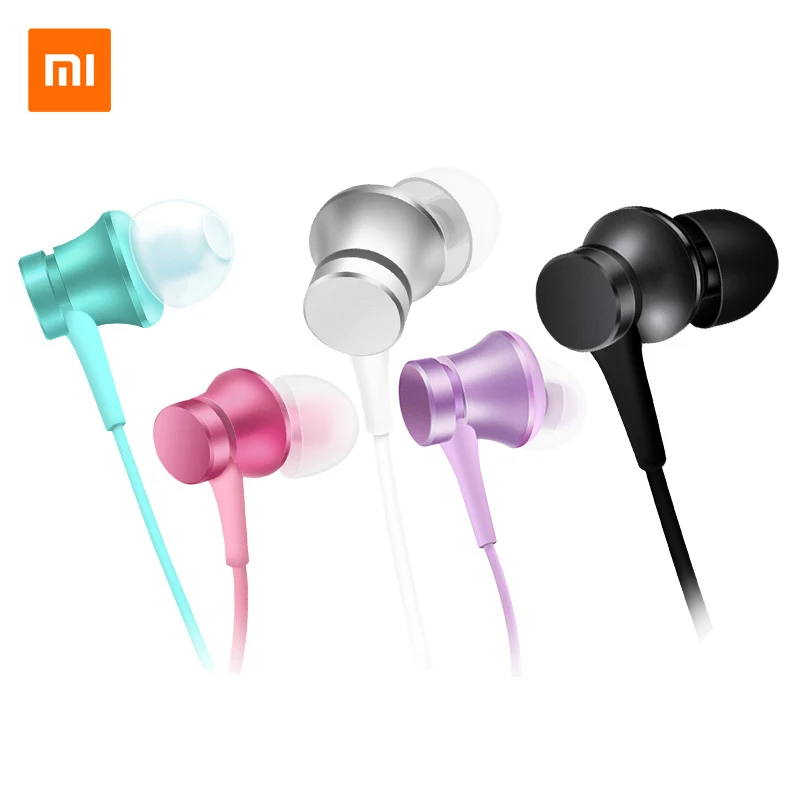 Оригинальные наушники Mi Xiaomi Piston 3 Fresh Youth Version 5 мм цветные с микрофоном яркий стиль