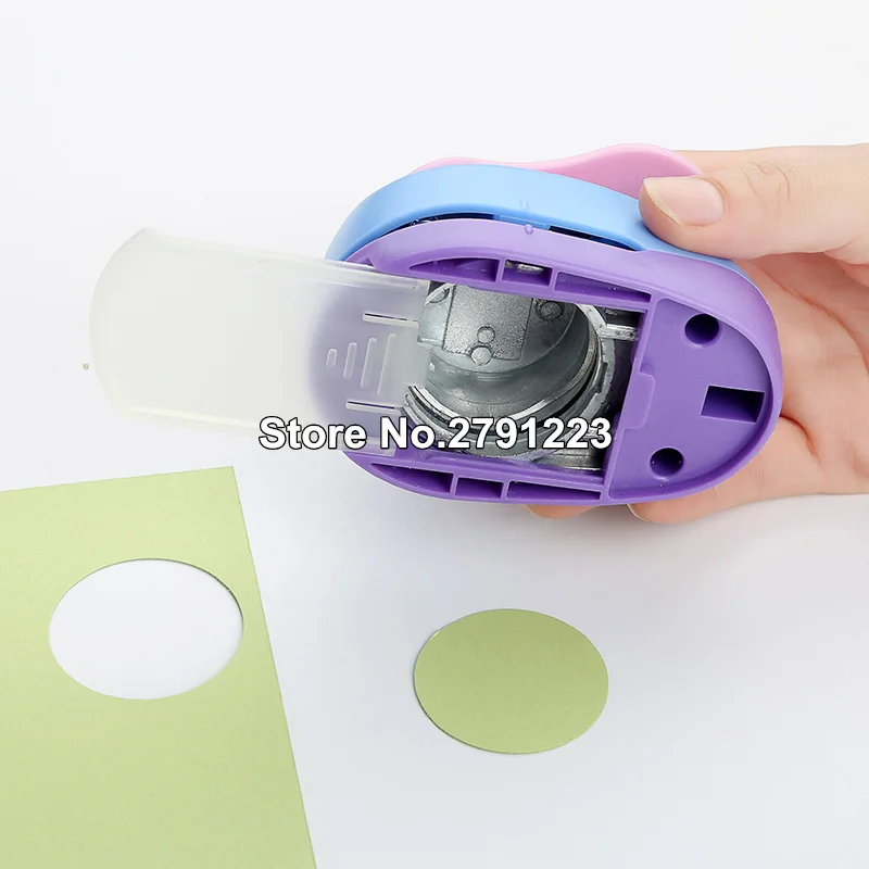 Free Shipping 6mm-75mm Circle shape craft punch cortador de papel de scrapbook paper foam school manual DIY Round hole punches