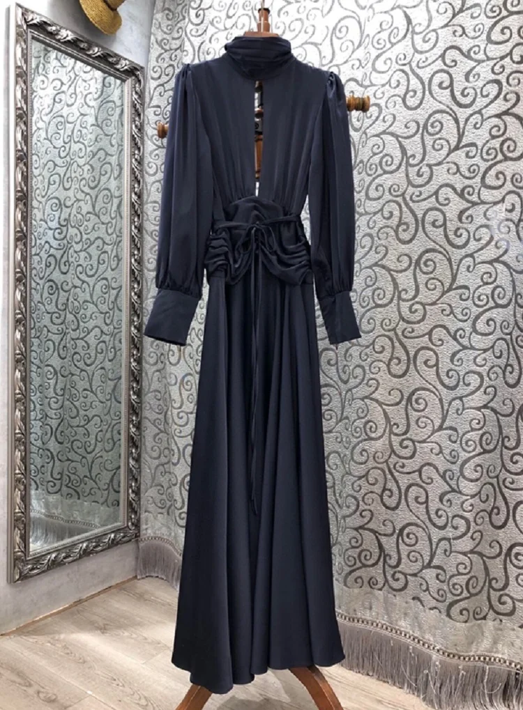 Top Quality New 2020 Autumn Winter Long Dress