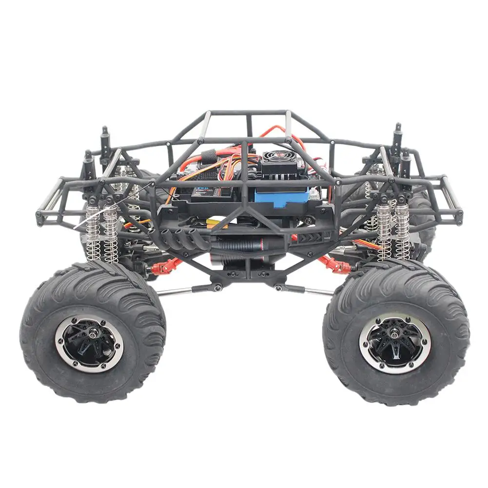 LeadingStar Remo Hobby 1096T 1/10 2,4G 4WD водонепроницаемый матовый Rc автомобиль внедорожник Рок Гусеничный монстр грузовик RTR игрушка