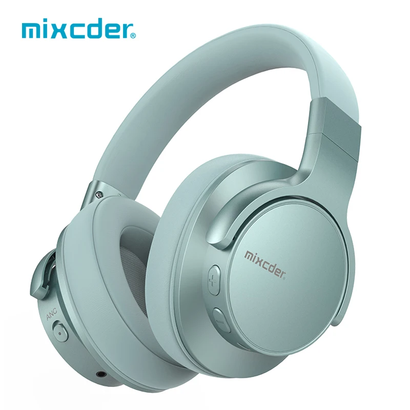 Mixcder E7 активные наушники с шумоподавлением Bluetooth 5,0 25 часов воспроизведения Быстрая зарядка с микрофоном стерео беспроводные наушники