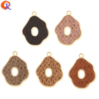 

Cordial Design 50Pcs 22*28MM Jewelry Accessories/Hand Made/Irregular Shape/Knit Effect/Charms/DIY Making/Earring Findings