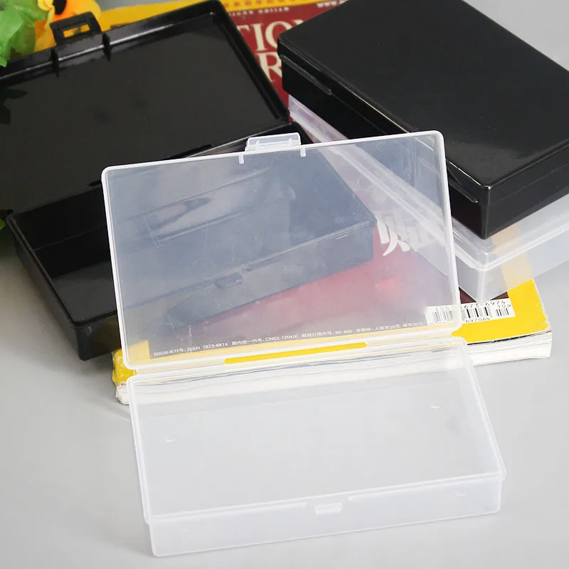Прозрачные пластиковые коробки для хранения Прозрачный квадратный многоцелевой Чехол для дисплея пластиковая коробка для хранения ювелирных изделий Настольный Органайзер