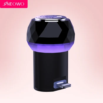 

Portable Travel Electric Rotary Razor Mini Shaver Hair Removal for Men Women Mobile Phone Razor for Shaving