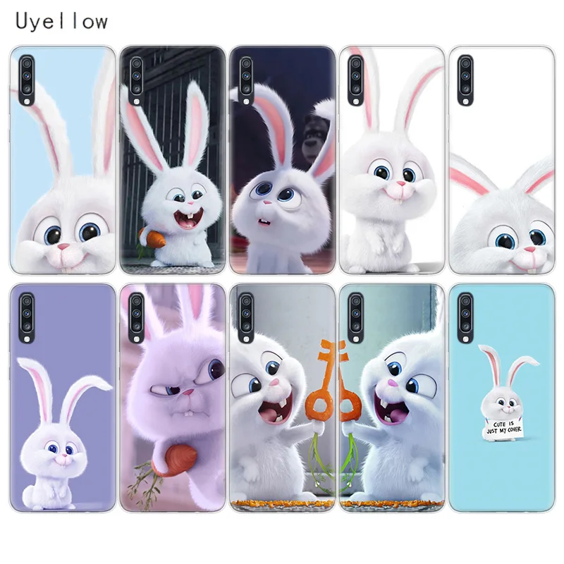 

Uyellow Cute Rabbit Phone Case For Samsung A10 A20 A30 A40 A50 A60 A70 A80 A20E Cover For Galaxy M10 M20 M30 M40 Silicone Coque