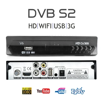 

DVB-S2 Digital Satellite TV Receiver Fully 1080P H.264 MPEG-2/4 HD TV Tuner Support Bisskey Cccam Youtube IPTV M3U Set Top Box