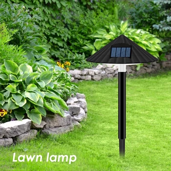 

Garden Street Solar Lawn Light Decor 2x 4 LED Umbrella Lighting Outdoor Lamp Solar Power LED Waterproof Easy Installation