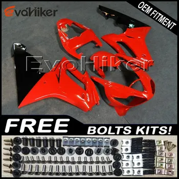 

Custom fairing for 675 2006-2008 ABS plastic motor panels kit Injection mold red+gifts