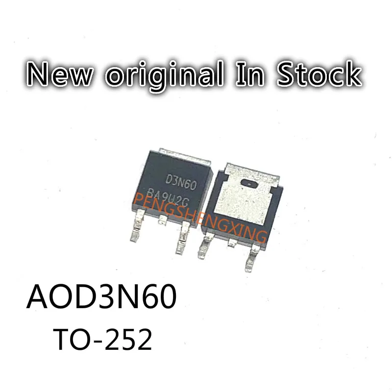 10 шт./лот AOD3N60 3A 600 в TO252 D3N60 новые оригинальные Точечные продажи | Электронные