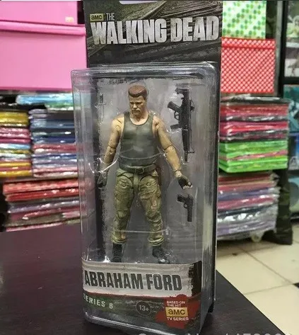 

AMC TV Series The Walking Dead Abraham Ford Bungee Walker Rick Grimes The Governor PVC Action Figure Collectible Model Toy
