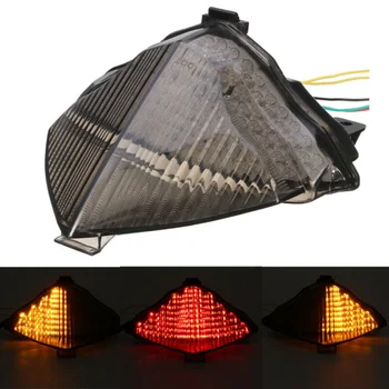 

17.5x13.5x9.5cm Turn Signal Light Motorcycle 637793 Smoke Taillight ABS