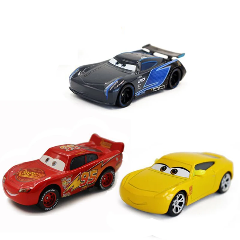 Disney Pixar Cars 2 3 Все Классические автомобили подарок Молния Маккуин шериф Мэтр Салли Джексон литье под давлением модель Childre