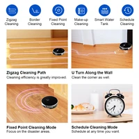 Robot Vacuum Cleaner LIECTROUX/LILIN C30B ,Map Navigation with Memory,Wifi APP Control,6000pa Suction,Smart Electric Water Tank 5
