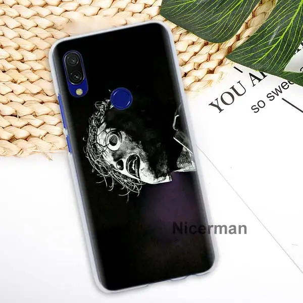 03 Чехлы для телефонов Slipknot рок для Xiaomi mi A3 Lite A1 A2 Lite CC9 cc9e 9T mi 8 Lite 5X 6X Play, жесткие чехлы для корпуса - Цвет: 03