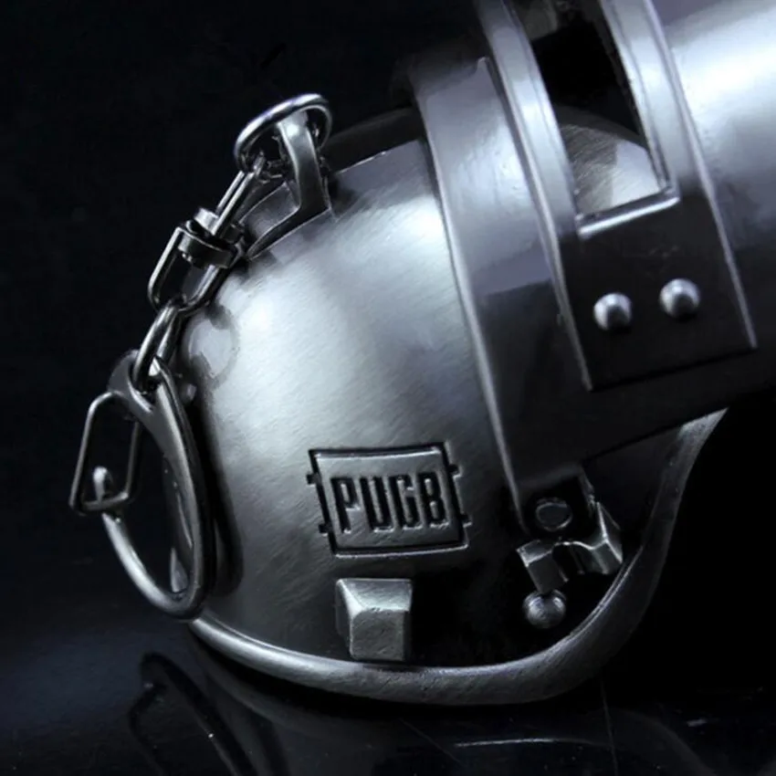 Брелок для ключей из сплава Lv3 в виде брони на шлем игры PUBG Playerunknown's Battlegrounds|cosplay