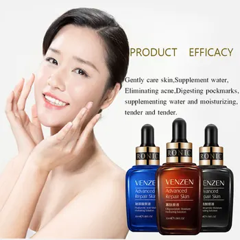 

Facial Essence Hyaluronic Acid Face Serum Makeup Primer Anti-aging Plant Skin Care Whitening Anti-wrinkle Supplement Moisture