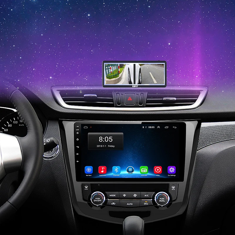 2020 новая Автомобильная задняя камера 360 панорамный вид двойная