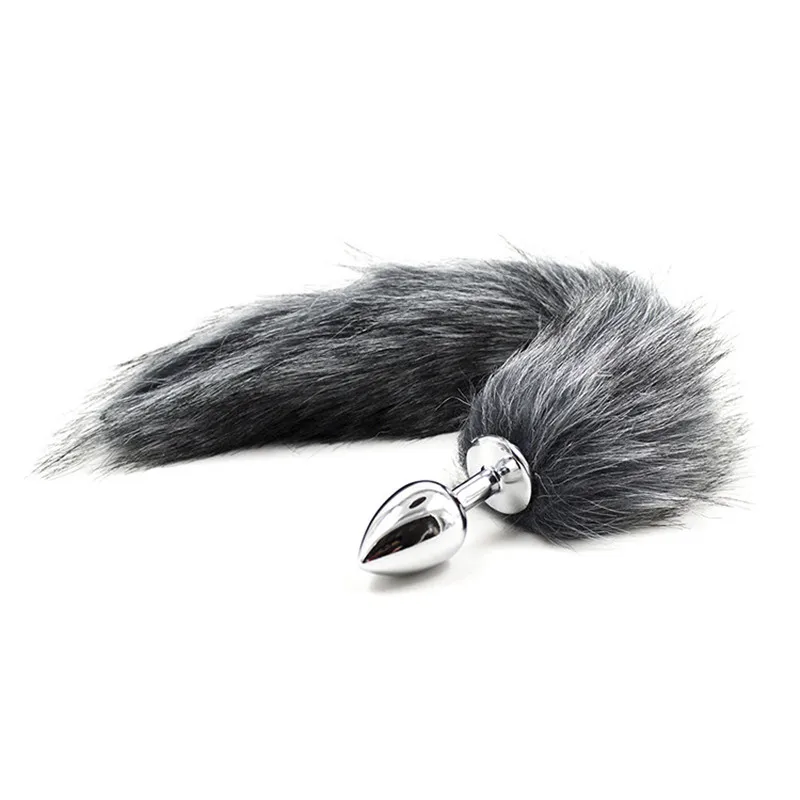 Anal Plug Wolf Fox Tail Butt Plug No Vibrator Erotic Sex Anus Toys For Women Flirting Cosplay Accessorie Fetish Sex Products