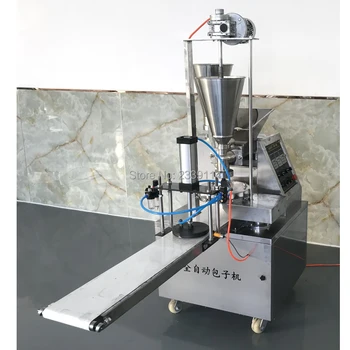 

Hot Selling Round Shape Dough Meat Filling Stuff Bun Automatic Steamed Stuffed Bun Machine Chinese Baozi Maker Former