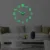 Luminous Wall Clock Glow 100cm Large Hanging Clocks DIY Digital Quiet Glowing  Clocks Home Art Living Room Modern Decorations 7