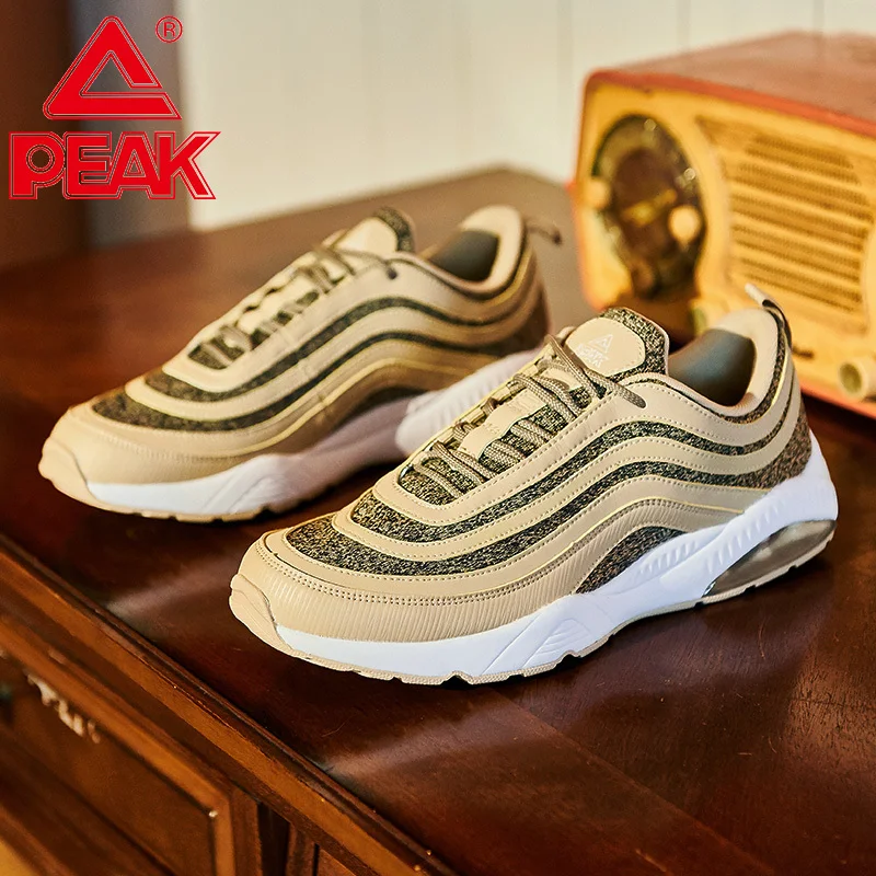 

PEAK Men Air Cushion Casual Shoes Youth Fashion Trend street Shoes Sneakers