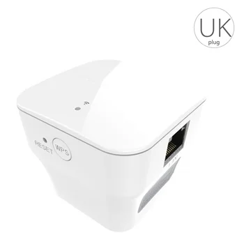 

300Mbps Wifi Repeater Wireless Easy Setting Network Router Range Expander Antenna Signal Booster UK Plug