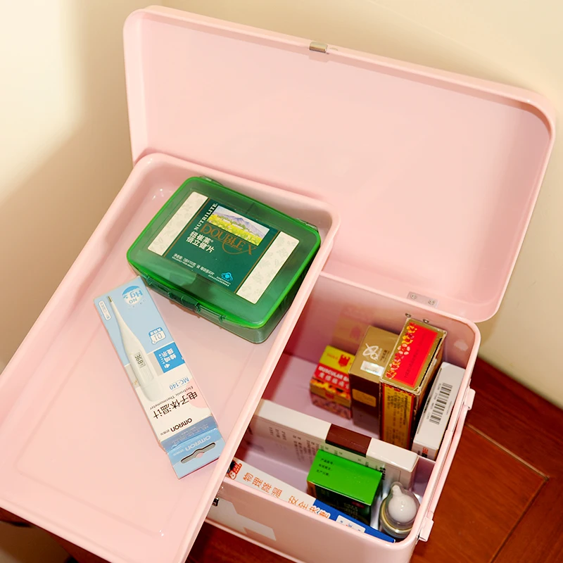 1 шт. коробка для лекарств хранения с паролем квадратная Милая банка железная