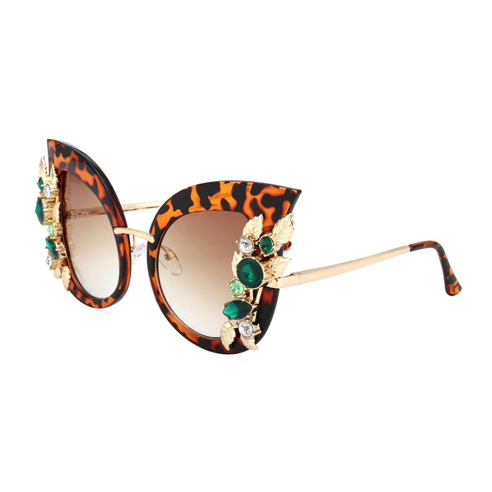 Солнечные очки кошачий глаз с зеркальными линзами SS057|brand cat eye sunglasses|cat sunglassescat