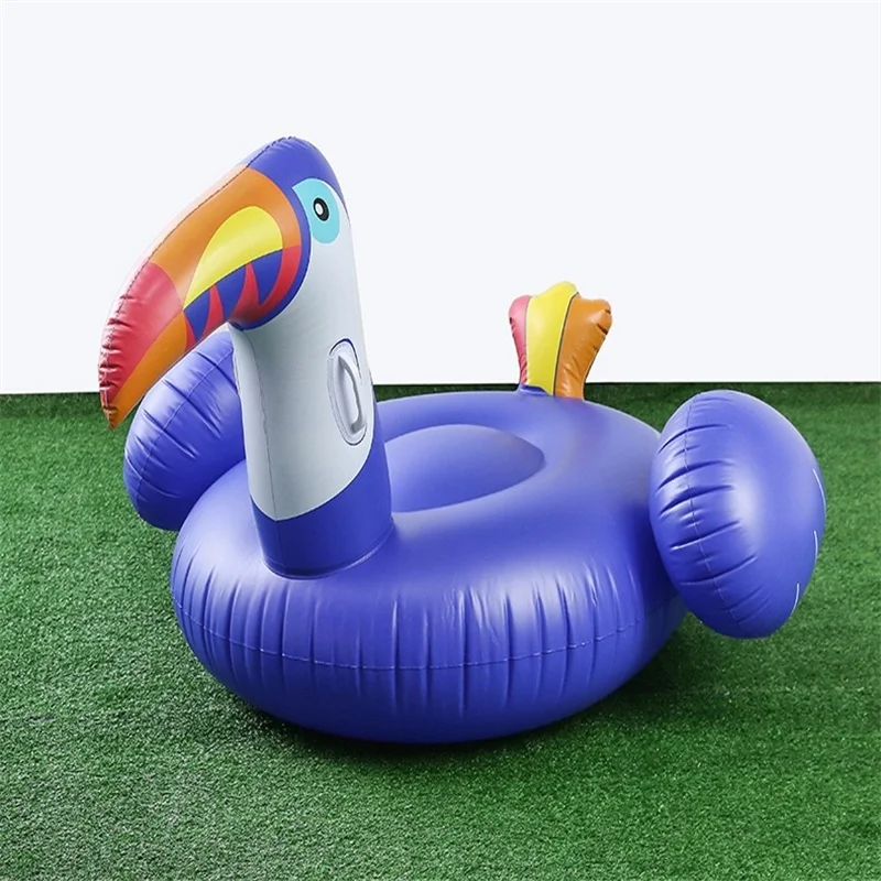 

200x105cm Toucan style Inflatable Floating row Floating ride airmattress