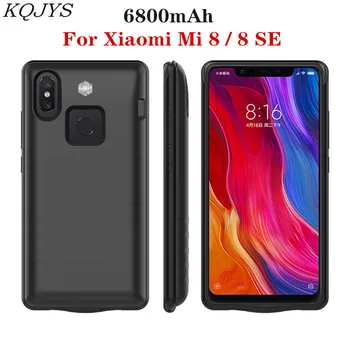 

KQJYS 6800mAh External Backup Battery Charger Case For Xiaomi Mi 8 PowerBank Charging Power Case For Xiaomi Mi 8 SE Battery Case