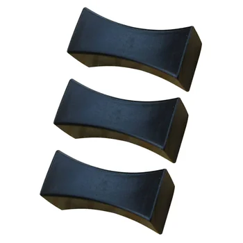

3 Pcs Stainless Steel Alloy Chopstick Holder Pillow Shape Chopsticks Spoon Forks Tableware Rest Rack Stand (Black)