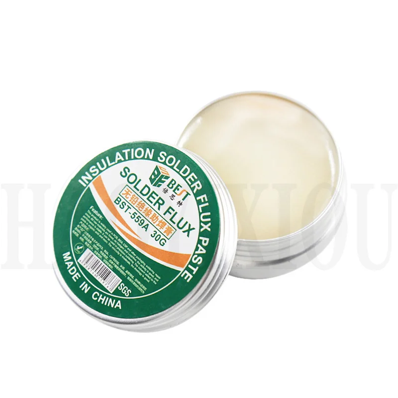 

30g Aluminum Box Halogen Free Lead-Free Insulation BGA Welding Oil For PCB IC Parts Welding Repair Solder Paste Flux Soldering