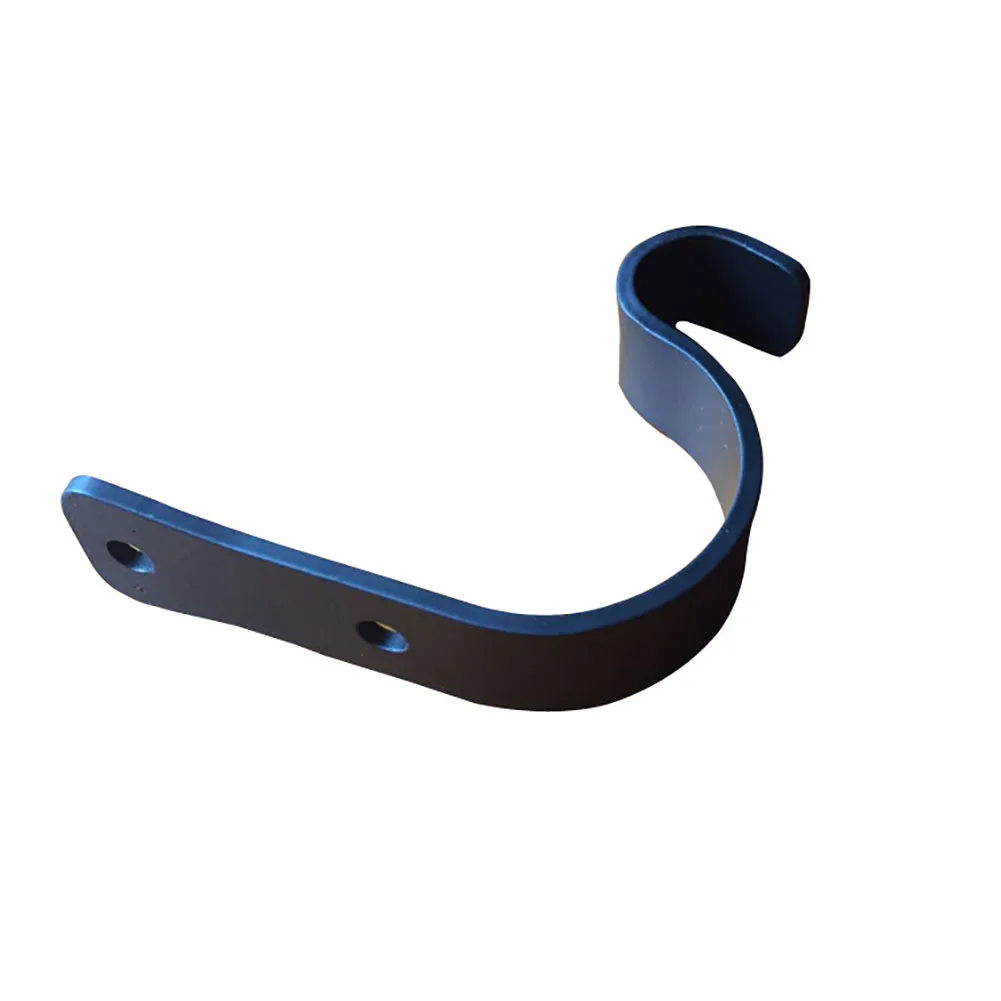 Black Forming Universal Easy Install Hanging Hook Simple Wall Mounted Space Saving Practical Hallway Bending Decorative Iron