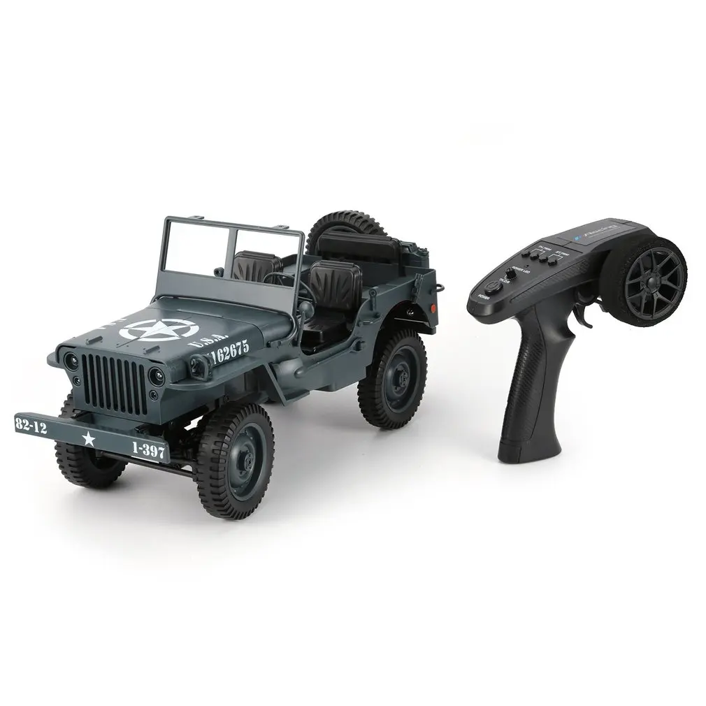 C606 1:10 RC Автомобиль 2,4G 4WD трансформируемый пульт дистанционного управления свет джип четыре колеса внедорожный военный альпинистский автомобиль подарок игрушка для ребенка