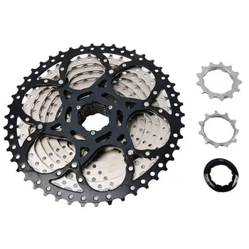 

10 Speed Freewheel Cassette 11-46T Mountain Bike Cassette Bicycle Freewheel 11-13-16-20-24-28-32-36-40-46Y