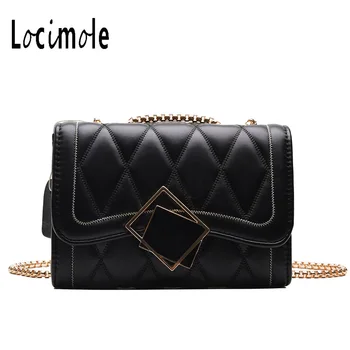 

XXXXX Square Women Bags Chain Shoulder Bag Diamond Pattern PU Leather Female Crossbody Bags Designer Handbag BIA312 PM49