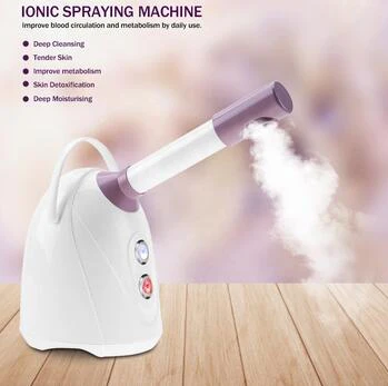  New model facial rejuvenation Facial Moisturizing Steamer Ionic Cold Spraying Mist Sprayer Vaporize