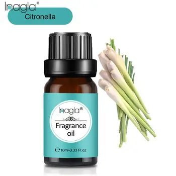 

Inagla Citronella Fragrance Essential Oils 10ml Pure Plant Fruit Oil For Aromatic Aromatherapy Diffusers Juniper Ginger Oil
