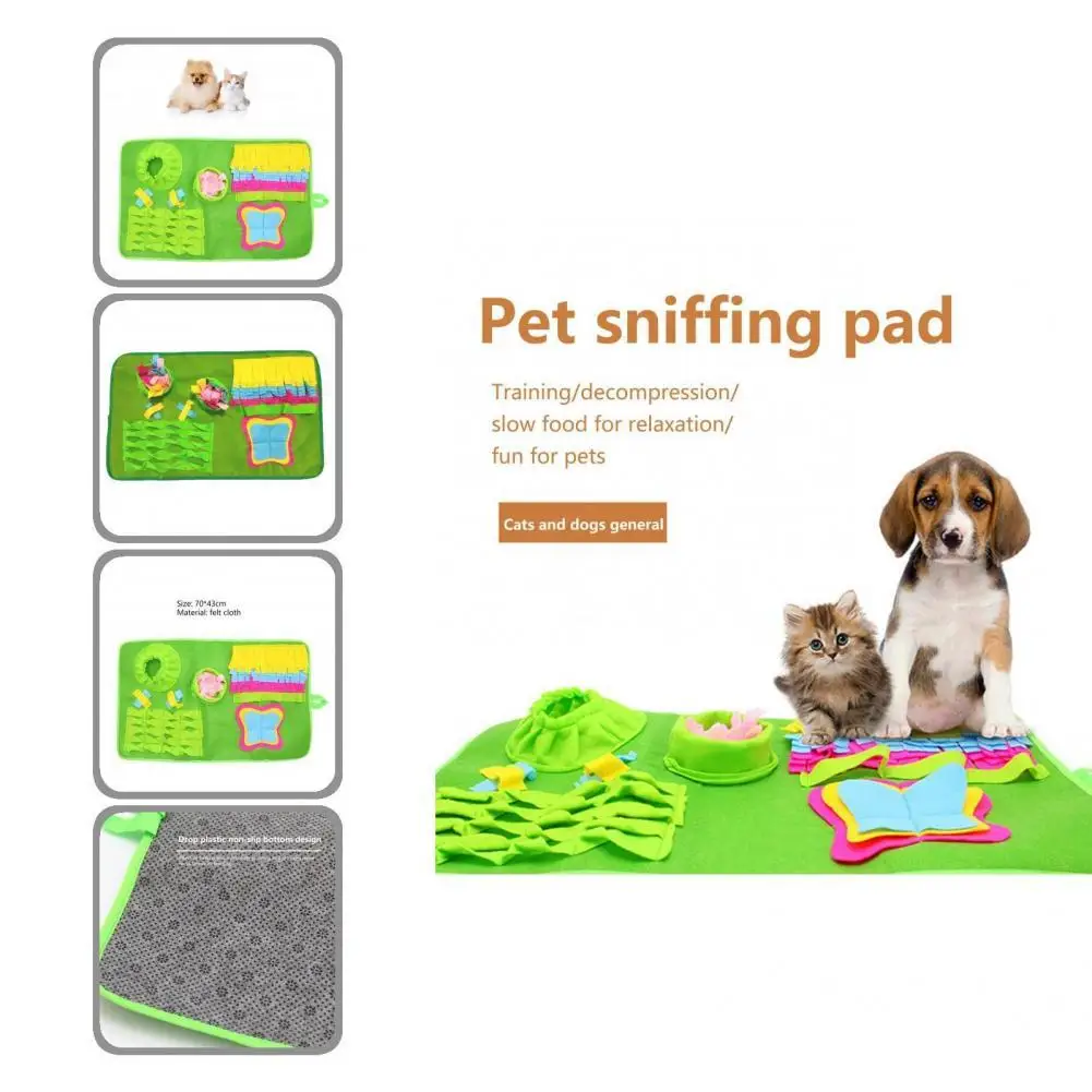 

70 см x 43 см экологически чистый пазл без заусенцев коврик для домашних питомцев ножницы щенок собака ножницы пазл игрушки для зоомагазина домашних животных